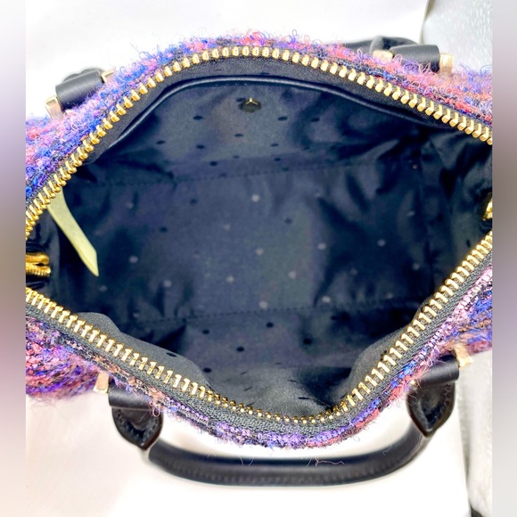 KATE SPADE *NWOT* Emerson Place Lane Tweed Top Handle/Crossbody - Picture 8 of 12